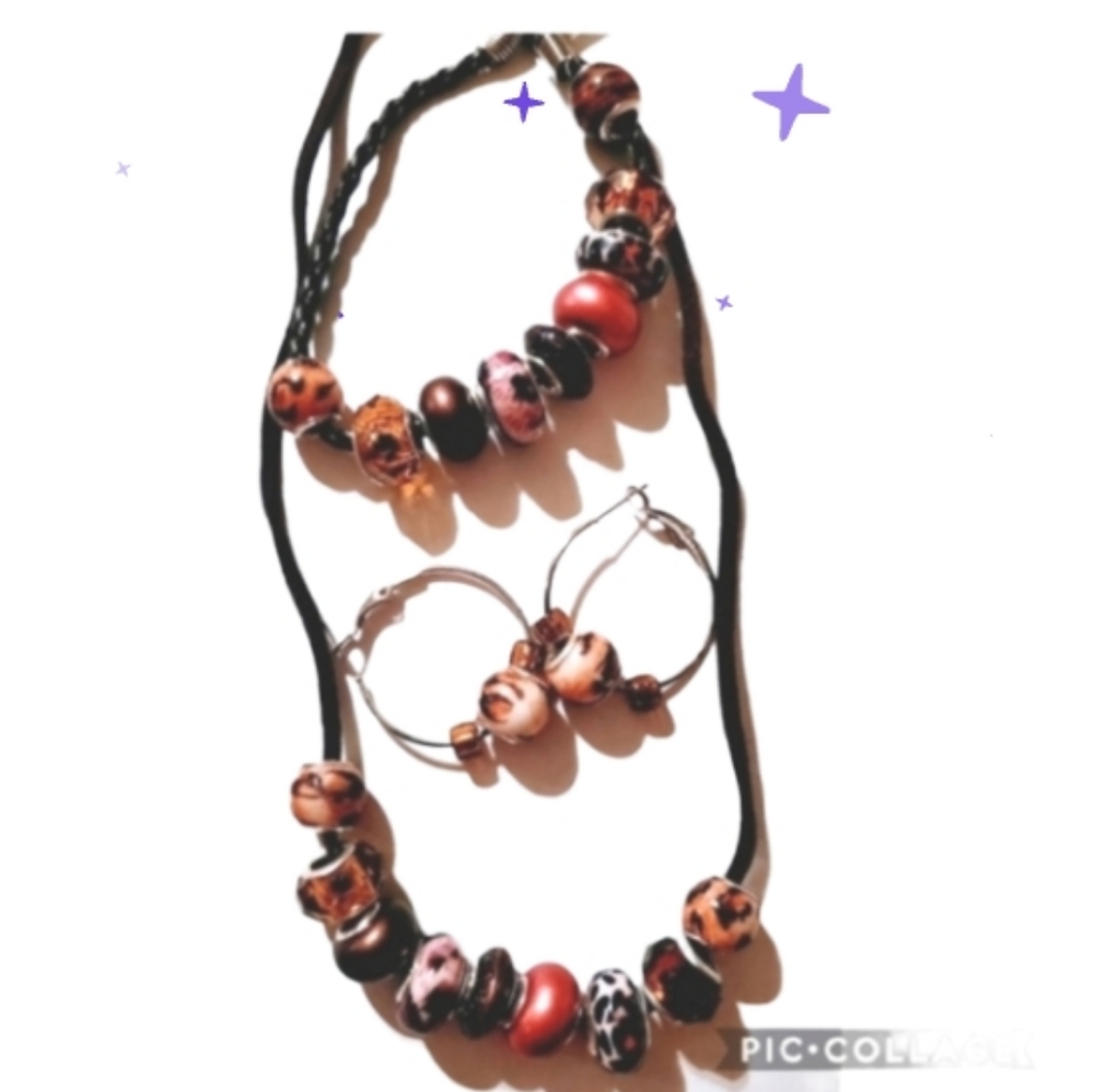 3pc new handmade set,one of a kind fashion